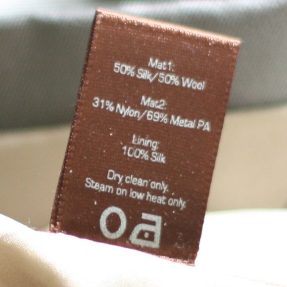 JASON WU Gray Skirt with Brass Metal Sequins - Picture 5 of 5